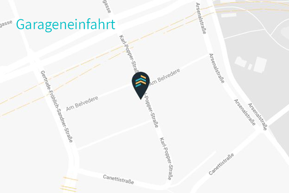Garageneinfahr -